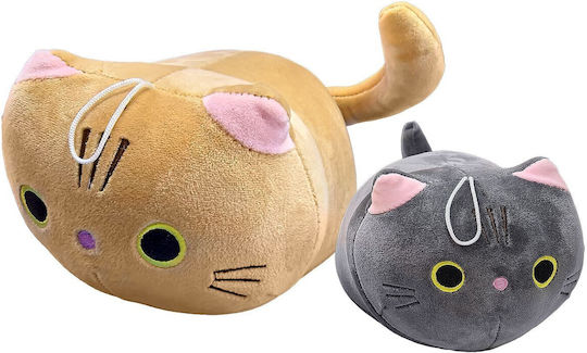 ToyMarkt Плюшена Котка Бежова за 3+ Години 25 см