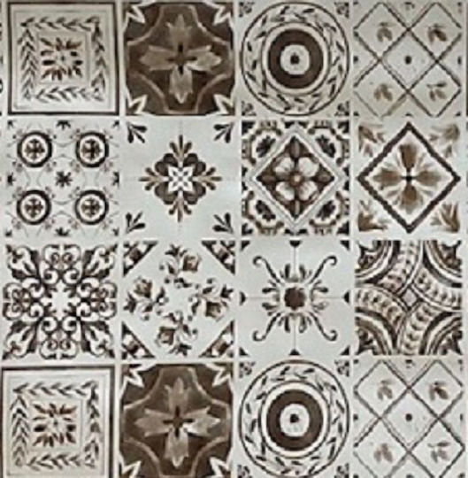 Sidirela Tablecloth Decor Line Mosaic 140x140cm E-0944-191.B