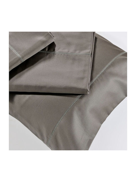 Down Town Home Sheet Sets Double 205x305cm. S250 06 Anthracite 4pcs