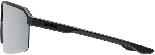 Uvex Ramp Black Matt Mirror Silver 2216 One Size