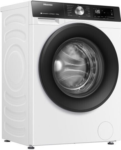 Hisense Πλυντήριο Ρούχων 10.5kg με Τεχνολογία Ατμού 1400 Στροφών Auto Wash WF3S1043BW3