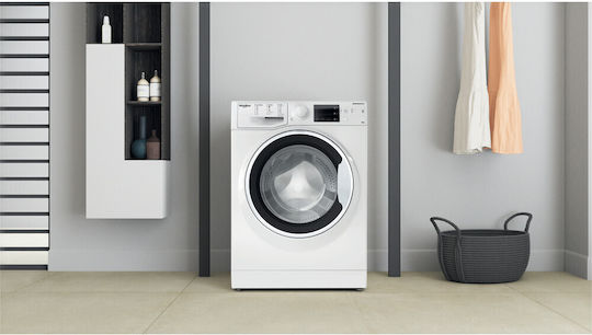 Whirlpool Πλυντήριο Ρούχων 6kg 1200 Στροφών 6th Sense WRBSB 6249 W EU