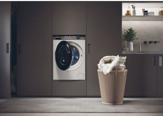 Haier Πλυντήριο Ρούχων 9kg με Τεχνολογία Ατμού 1400 Στροφών HW90G-B14979TU1S