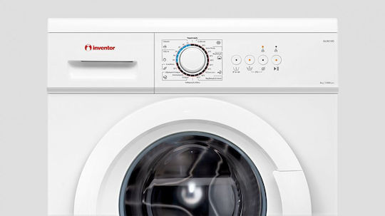 Inventor Πλυντήριο Ρούχων 6kg 1000 Στροφών Slim GLX06010
