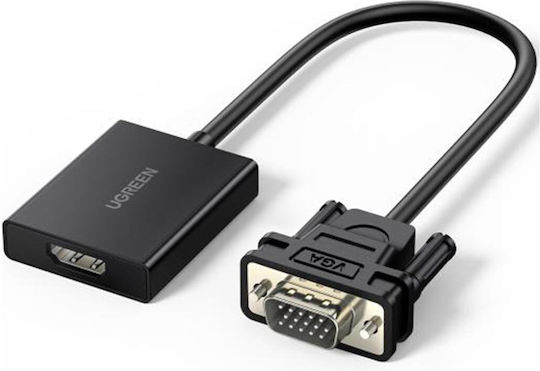 Ugreen CM513 Converter VGA male to HDMI female 1pcs