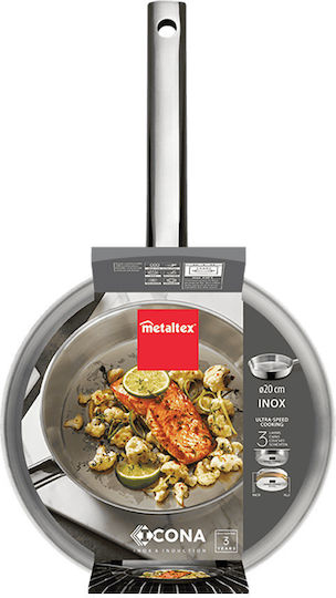 Metaltex Icona Stainless Steel Pan 20cm