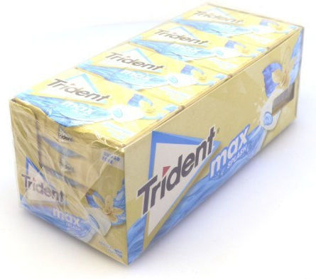 Trident Τσίχλες με Γεύση βανίλια & μέντα 16τμχ 22gr