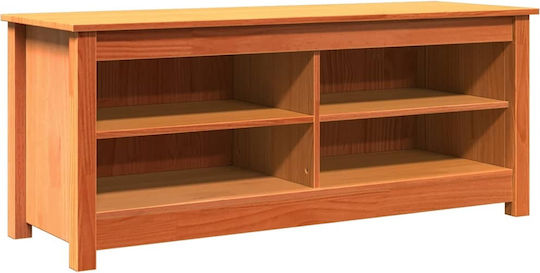 Παπουτσοθήκη από Μασίφ Ξύλο 110x38x45.5cm