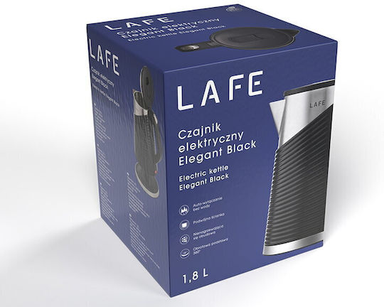 Lafe Βραστήρας 1.8lt 1800W Μαύρος