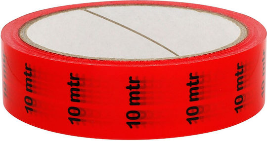 Allcolor 845-25 R Pvc Marker Tape "10m" 25mm X 33m Red Ταινία Σήμανση Καλωδίων