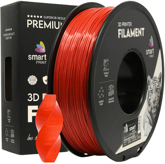 Pla Marble Filament 3d Printer Smart Print 1 Kg 1.75 Mm Marble Red