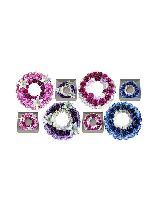 Wreath Roses 43cm Box Bunny's 93205