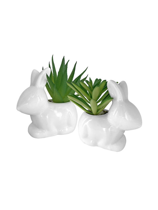 Ghiveci de Flori din Lut în Formă de Găină 8x8cm Homie 423100 12buc 22-3080