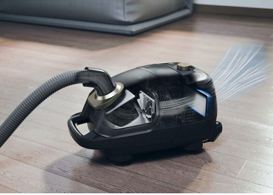 Hoover HE4 Power Master Aspirator 850W cu sac 4lt Neagră