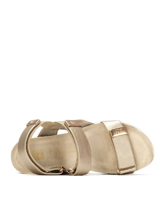 Anatomisch Damenplattformen Gold