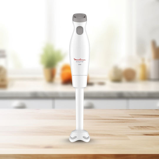 Moulinex Ραβδομπλέντερ με Πλαστική Ράβδο 450W Λευκό