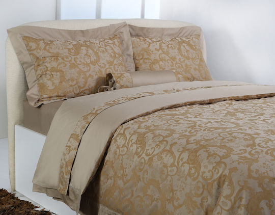 Silk Fashion Hs008 Super-Double Bed Sheets Set 230x250cm 6 (6 Pieces)