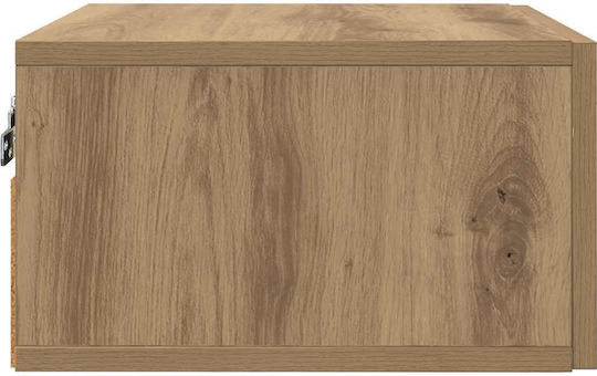 Noptiere Stejar maro 2buc 35x35x20cm