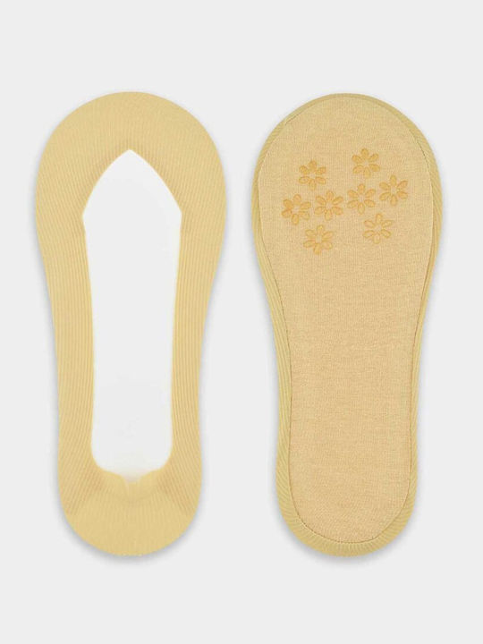 Noviti Γυναικείες Κάλτσες Beige