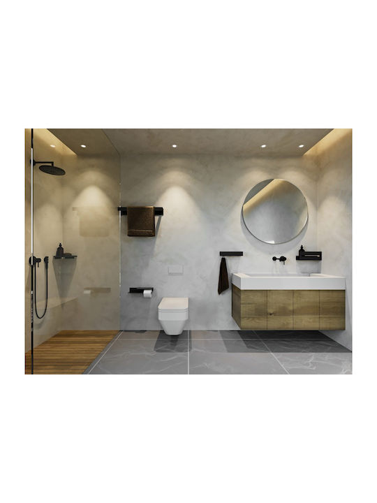 Verdi Grey Bathroom Shelf