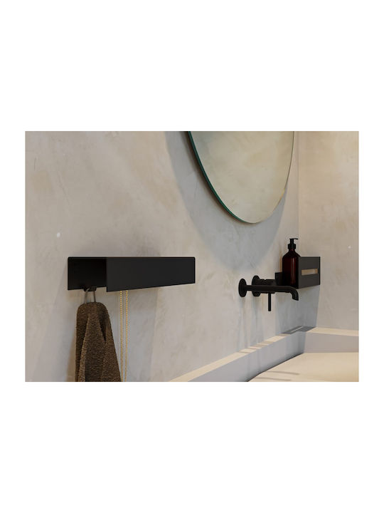 Verdi Grey Bathroom Shelf