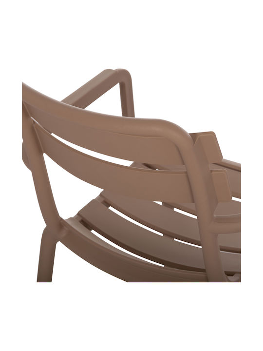 Gartenstühle Polypropylen Philly Beige 58,5x49x83cm
