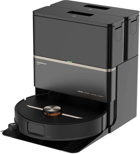 Deerma X80 Ultra Roboter-Staubsauger mit Laser-Kartierung und 23000Pa Saugkraft Schwarz