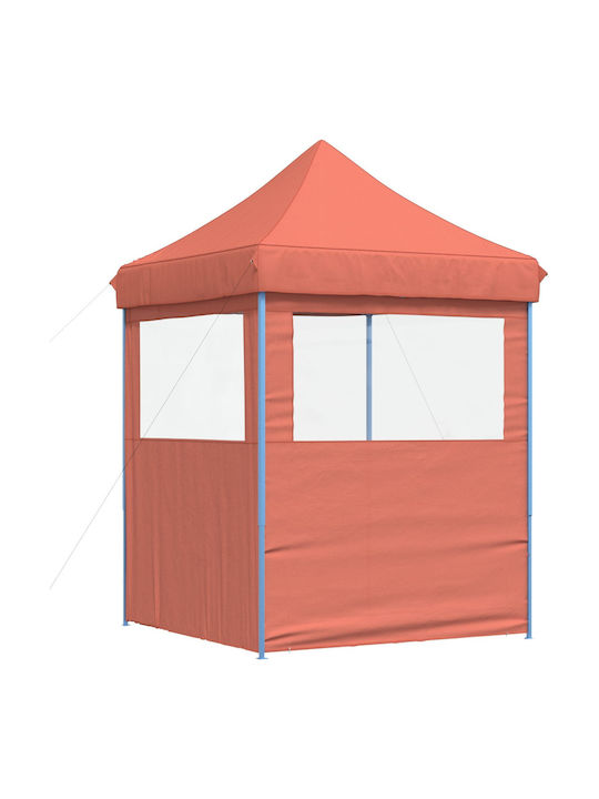 vidaXL Foldable Garden Gazebo Orange 2x2m
