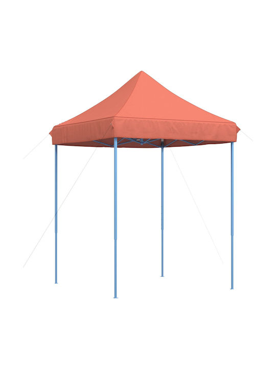 vidaXL Foldable Garden Gazebo Orange 2x2m