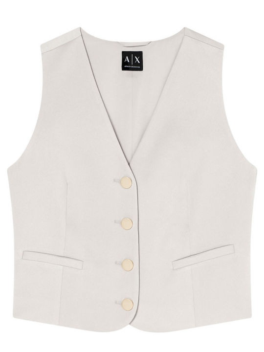 Armani Exchange Μπεζ Γυναικείο Γιλέκο Armani Exchange Μπεζ Γυναικείο Γιλέκο
