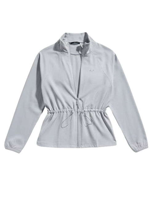 Women's Cardigan with Zipper Lime