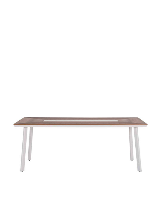 Tisch Stabil Weiß 200x94x75cm