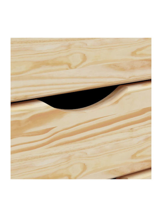 Schublade Büro Transparent Varnish 34x39x103cm