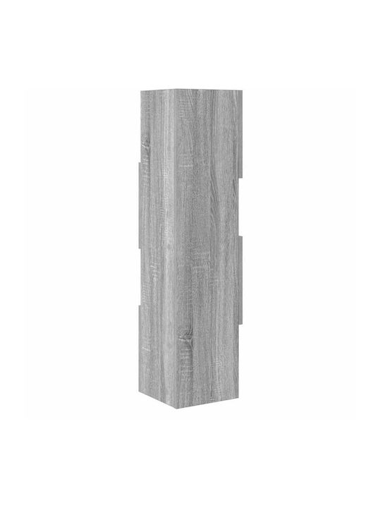 Office Storage Chipboard Cabinet White L25.5xW25xH102cm