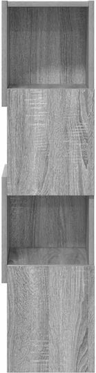 Дървен Бюро Шкаф Бял 25.5x25x102см