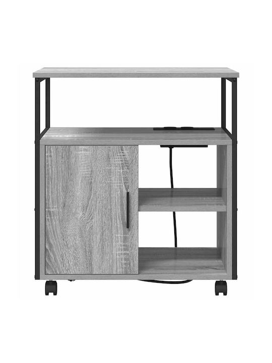 Office Storage Cabinet Grey Sonoma L60xW46xH67cm