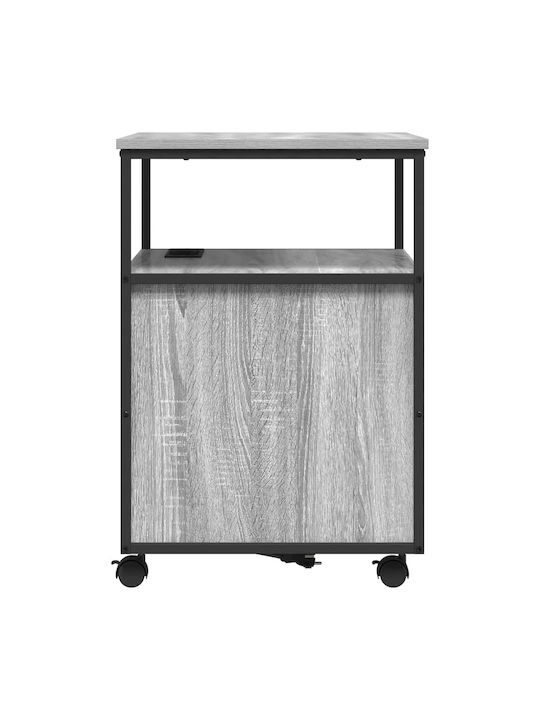 Office Storage Cabinet Grey Sonoma L60xW46xH67cm
