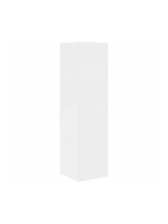 Office Storage Chipboard Cabinet White L27.5xW27xH102cm