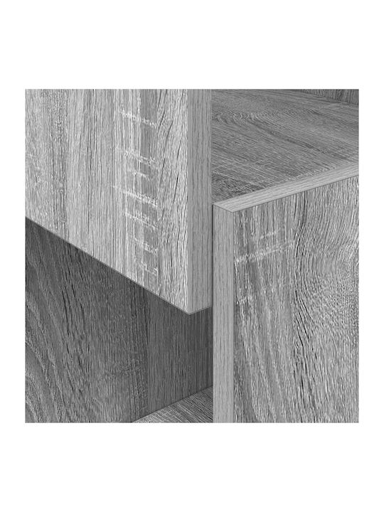 Cabinet De Birou Din Lemn Alb 30.5x30x95cm
