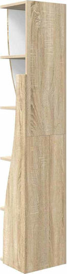 vidaXL Office Storage Cabinet Wooden White 27.5x27x140cm