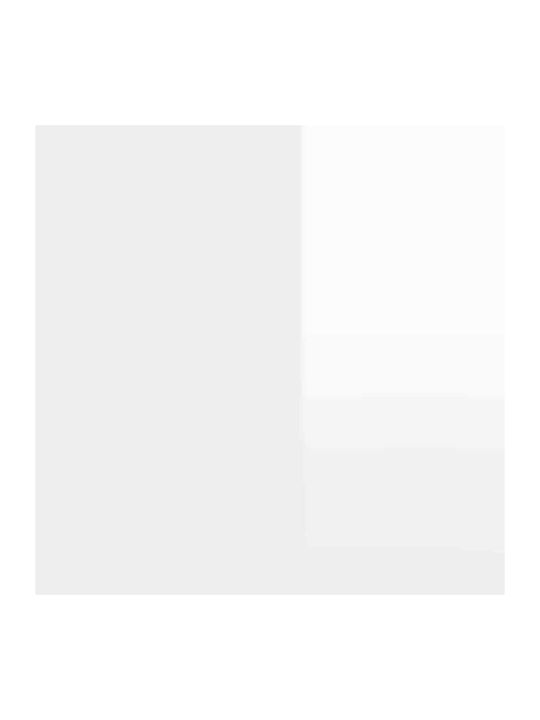 Office Storage Chipboard Cabinet White L27.5xW27xH140cm