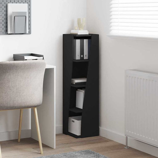Büroaufbewahrungsschublade und -schrank Holz Weiß 27,5x27x102cm