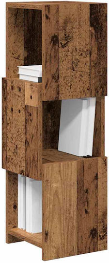 Büroaufbewahrungsschublade und -schrank Holzweiß 25,5x25x80cm