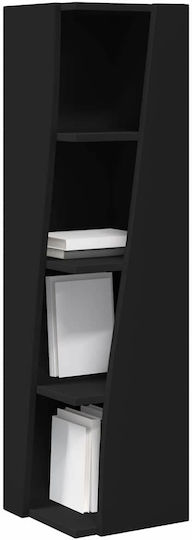 Büroaufbewahrungsschublade und -schrank Holz Weiß 27,5x27x102cm