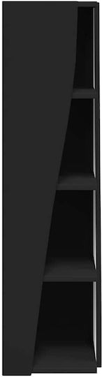 Büroaufbewahrungsschublade und -schrank Holz Weiß 27,5x27x102cm