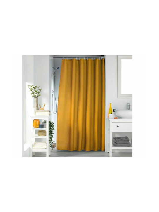 L-C Quartz Κουρτίνα Μπάνιου 180x200 cm Ocre