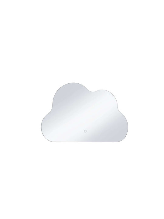 Freebox Като Огледало за Стена с LED Осветление 68x88см 1бр