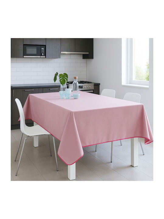 Flamingo Rotunde Fleckabweisend Powder 150x150cm