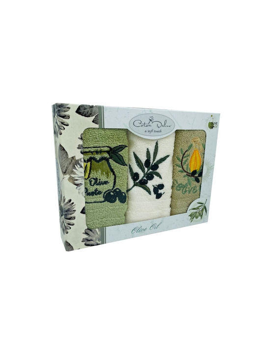 Coton Delux Prosop din 100% Bumbac 30x50cm 3buc
