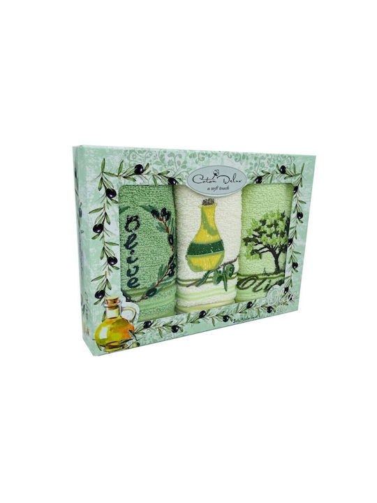 Coton Delux Prosop din 100% Bumbac 30x50cm 3buc